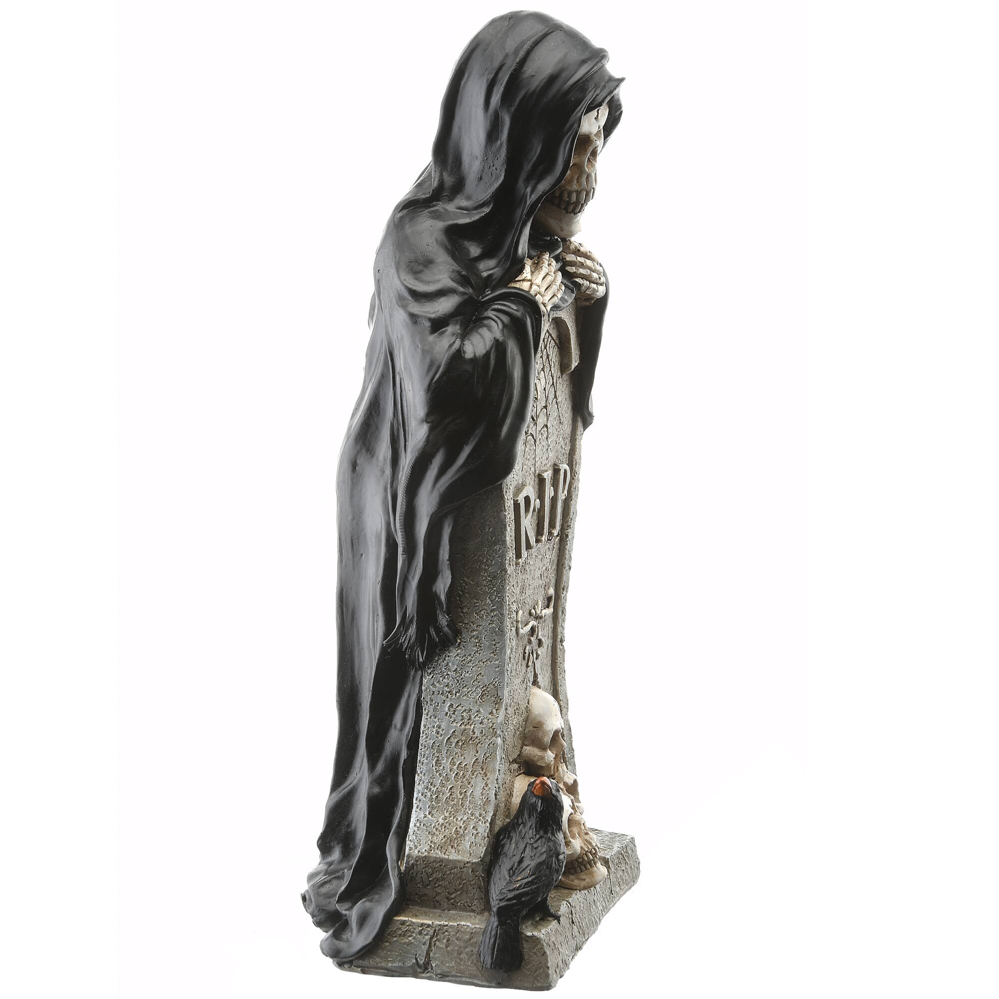 12" Tombstone & Skeleton Reaper